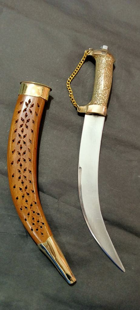 Royal Wedding Dagger Small kirpan ( Brass Handle) – Indian Sikh Store
