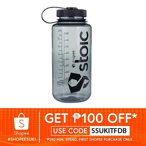 Nalgene wide mouth 32 ounce water bottle (Stoic) | Shopee Philippines