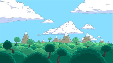 Adventure Time Back Drops Landscape 的图像结果