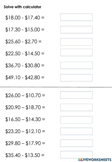 Image result for Calculator Practice Problems