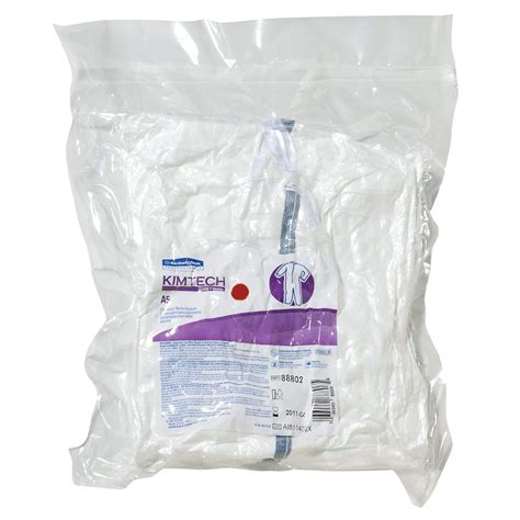 Kimtech A5 Sterile Cleanroom Coveralls (88802), Clean Don, Mandarin ...
