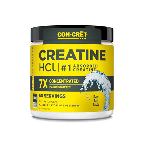 Con Cret Creatine | Creatine HCL Powder - Bodybuilding.com