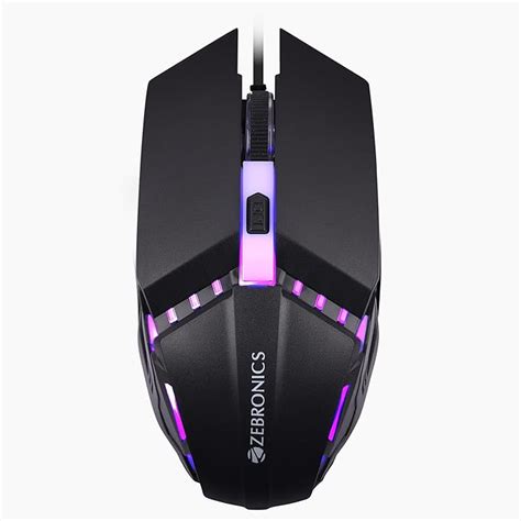 Amazon.in: Buy ZEBRONICS PHERO Wired Gaming Mouse with up to 1600 DPI ...