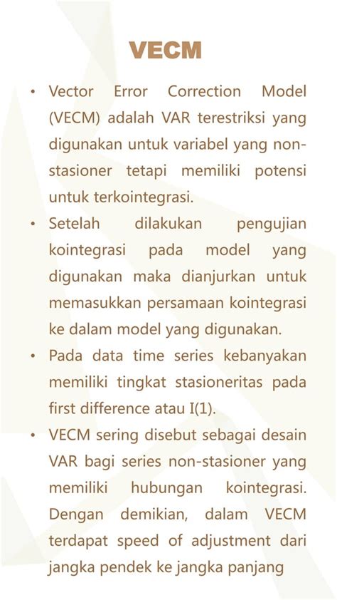 Image result for Vector Error Correction Model PDF