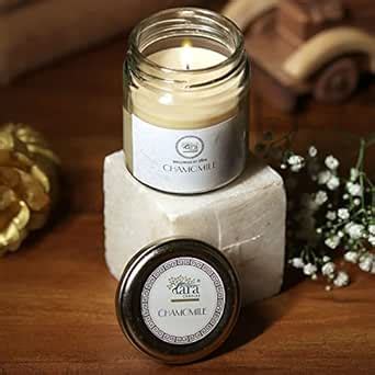 Tara Candles Wellness of India Chamomile Aromatherapy Jar Candles for ...