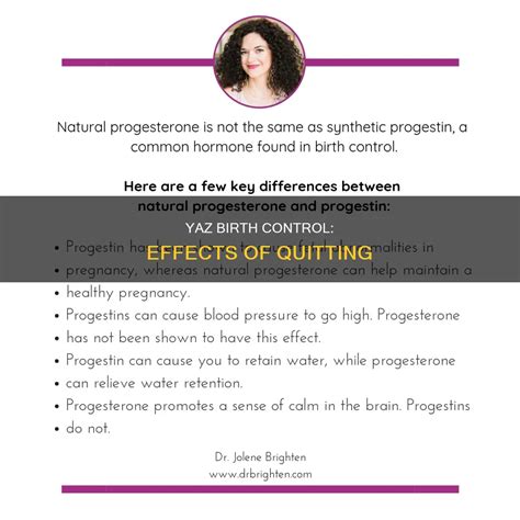 Yaz Birth Control: Effects Of Quitting | ShunChild