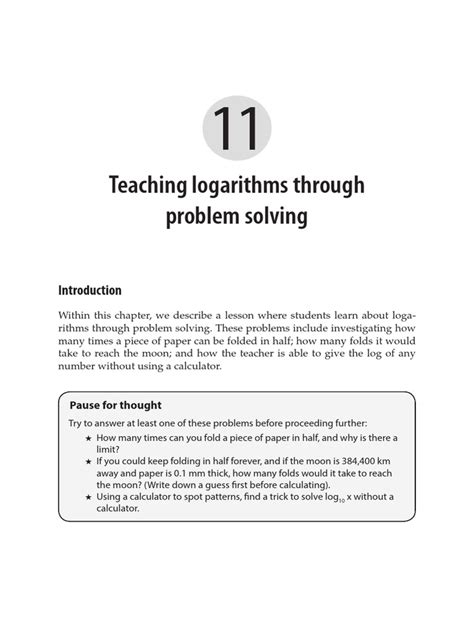 Image result for Solving Problems with Logarithms