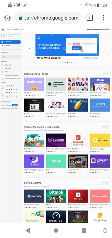 Using the Chrome Web Store 的图像结果