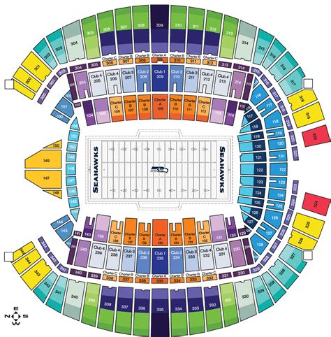 Image result for Seahawks Stadium Seating Chart