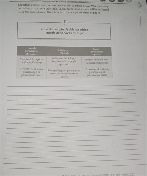 How do people decide on which goods or services to buy - Brainly.ph