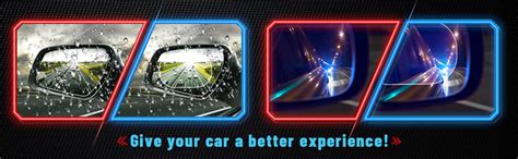VRPRIME Car Rain Repellent Anti Fog Film For Mirror | Car Accessories ...