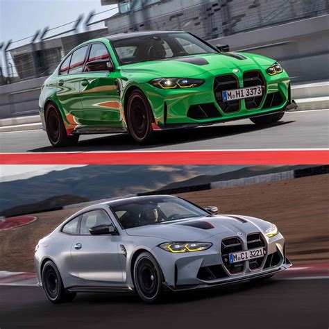 Photo Comparison: BMW M3 CS vs BMW M4 CSL