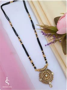 Springal Premium Quality Gold Plated Mangalsutra For Women Alloy ...