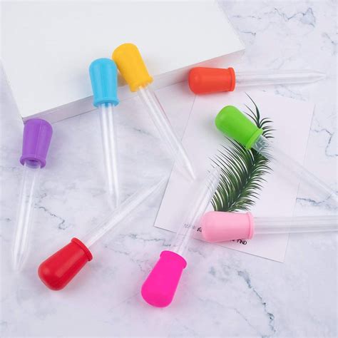 Teddyify Silicon Liquid Dropper, 5ml clear Liquid, Medicine, Eye ...