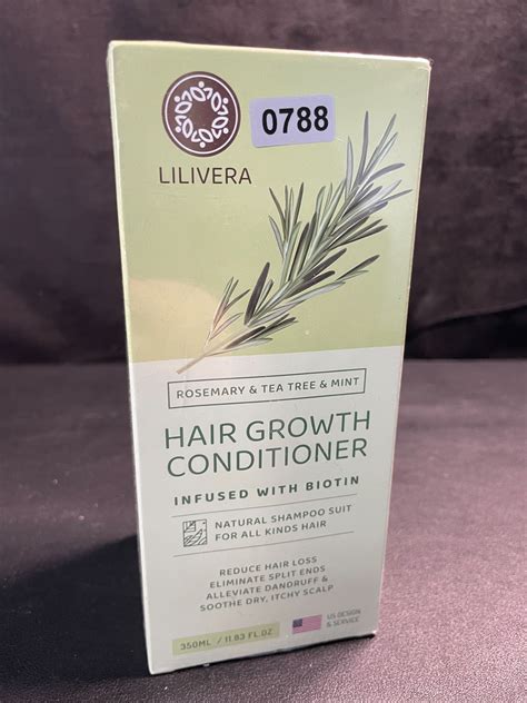 1 Box of Lilivera Hair Growth Shampoo - 350ml - Reduces Hair Loss - New