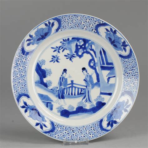 Antique 18th century Chinese Porcelain Kangxi plate Lovely Chinese ...