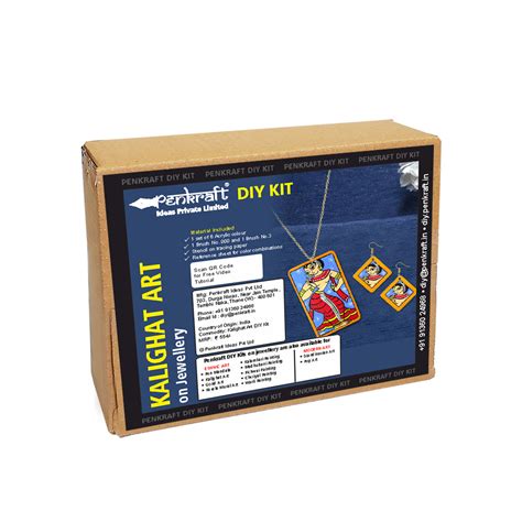 Penkraft | Kalighat Painting DIY Kits | DIY Art Kits | Order Now