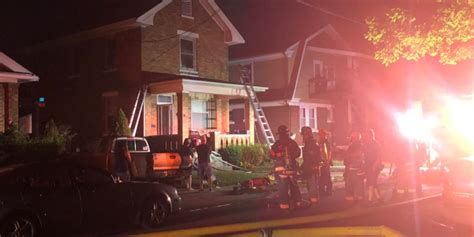 Resident, firefighter taken to hospital following Reading blaze