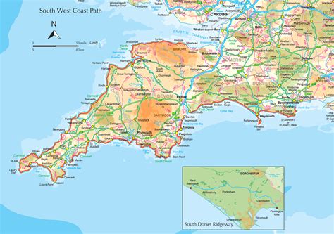 Plymouth Map England