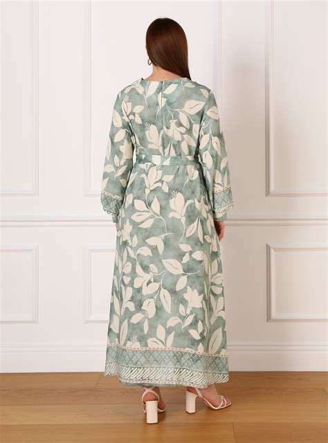 Green Plus Size Dress