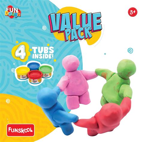 Funskool Fundough Value Pack | Buy Online at Toycra