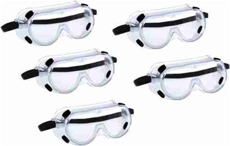 3M 1621 Poly Carbonate Safety Goggles For Chemical Splash white - Pack ...