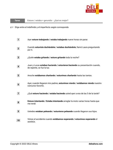 Estuve / estaba + gerundio - ¿Qué es mejor? | Gramática