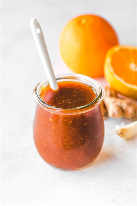 Healthy Orange Sauce Recipe (Refined Sugar Free) - From My Bowl