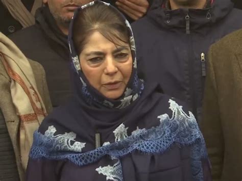"Using water as a weapon is against humanity": Mehbooba Mufti slams CM ...
