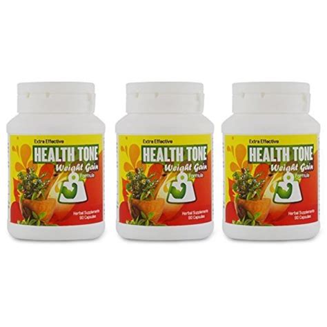 Health Tone Weight Gain Formula Weight Gain 90 Capsules - Extra ...