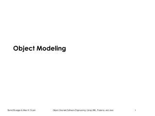 Object Modeling 的图像结果