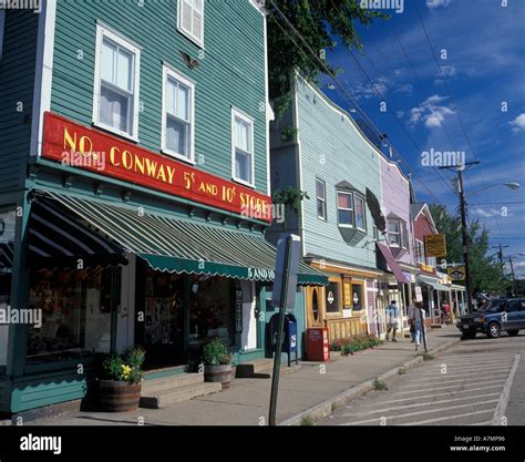 North conway new hampshire and town hi-res stock photography and images ...