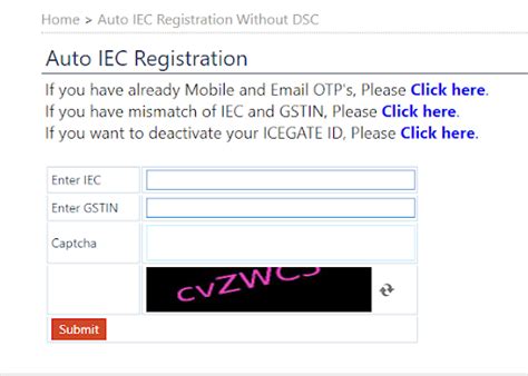 Image result for ICEGATE Registration Process