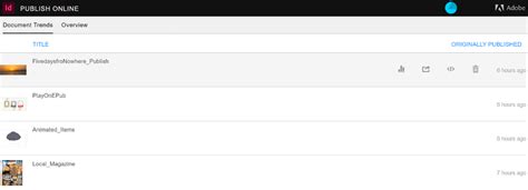Image result for Button Publish InDesign