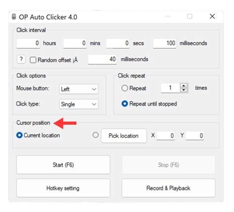 Image result for How to Set the Auto Clicker Setting
