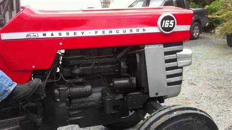 Massey Ferguson 165 - Diesel Rebuilt Tractor - JJ Riverside Mfg Ltd