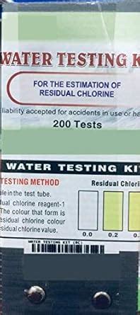 Aaradhya Traders Water Testing Kit for Estimation of Residual Chlorine ...
