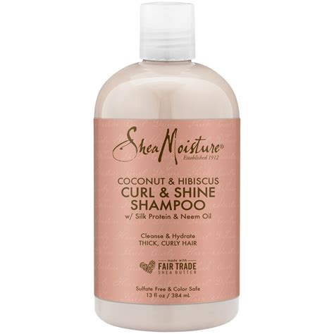 EWG Skin Deep® | Shea Moisture Organic Shea Butter Curl & Shine Shampoo ...