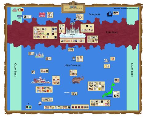 Image result for Musical Archipelago One Piece Map