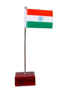 VSP Shopping Indian flag Square Table Miniature Flag Price in India ...