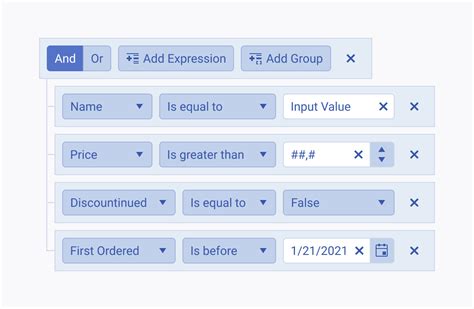 Image result for Filtering Component UI