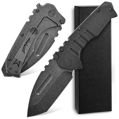 Buy Ccanku C1137 Folding , D2 Blade Steel+ G10&Steel Handle , EDC Tool ...