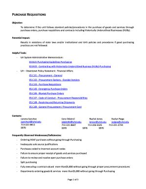 Fillable Online To determine if the unit follows standard policies ...