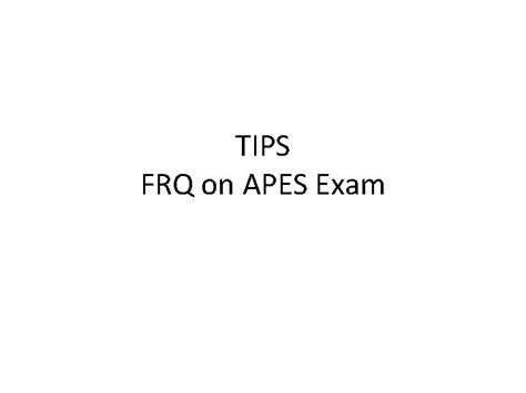 Image result for APES FRQ Practice