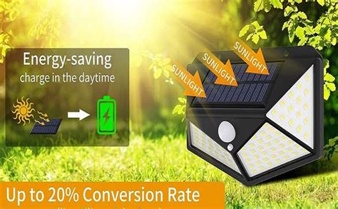 SUNET 100-LED Motion Sensor Outdoor Light IP65 Waterproof Wireless Led ...