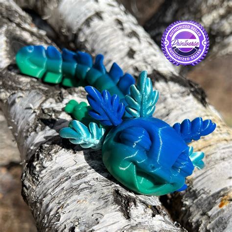 3D printed axolotl | HLR Creations