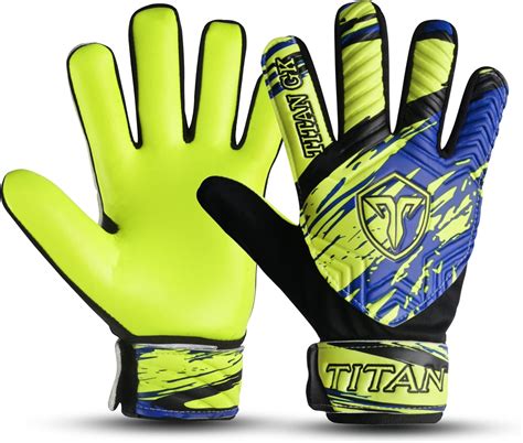 Amazon.com: TITAN GK Soccer Goalie Gloves - Football Goalkeeper Gloves ...