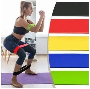 TRIMMO Loop Exercise Belt, Heavy Workouts for Men & Women [Set of 5 ...