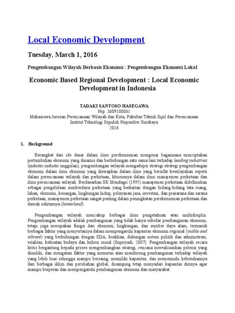 Image result for Local Economic Development PDF