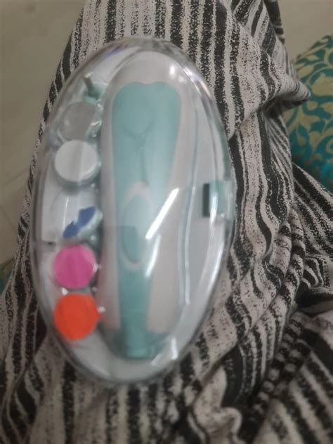 Buy Mama panda Baby Nail Trimmer Filer for New Born Electric with 6 ...